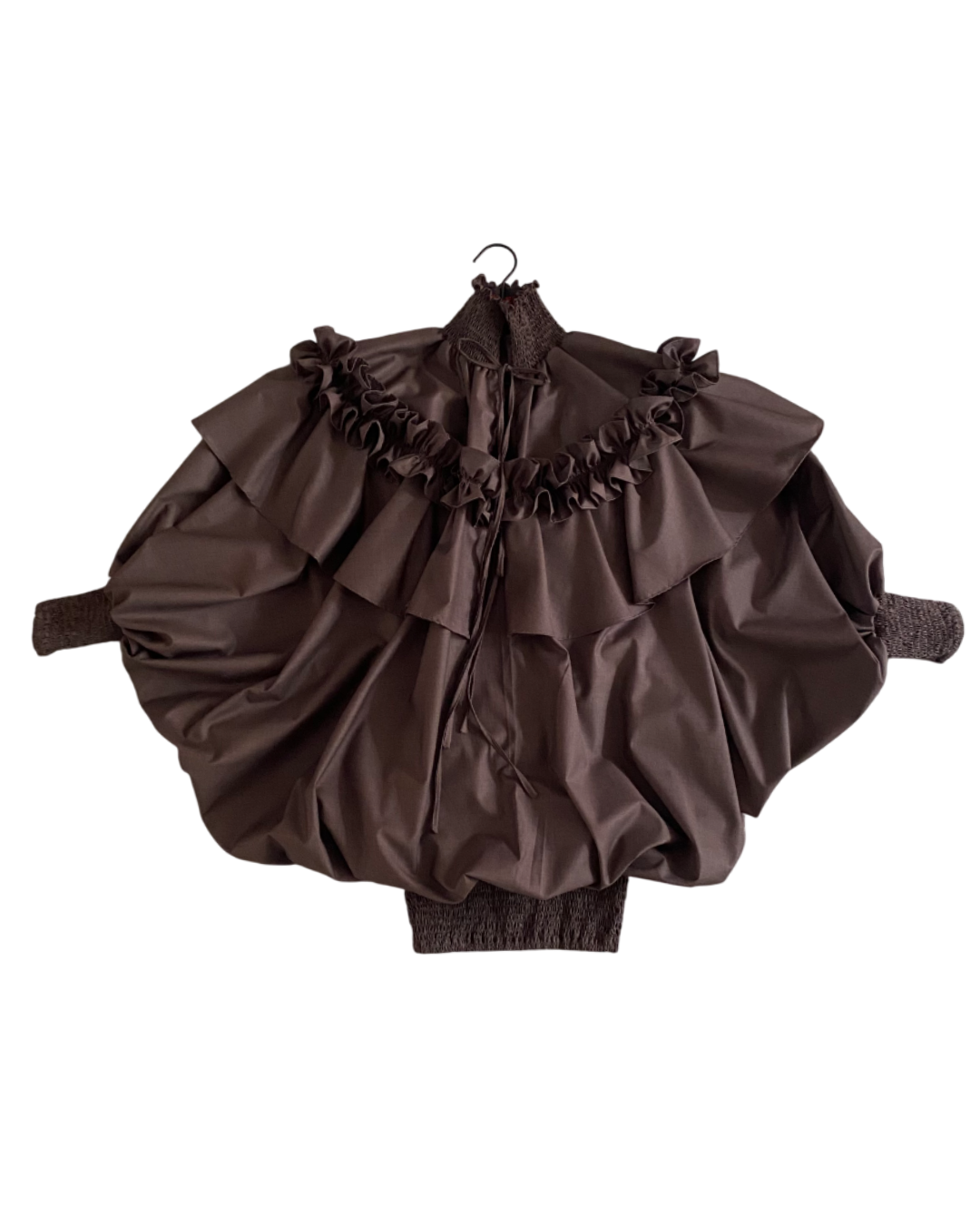 TAUPE MINI BOUBOU DRESS