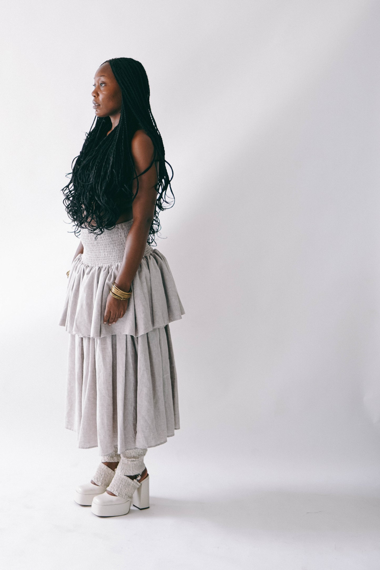 MIDI SKIRT
