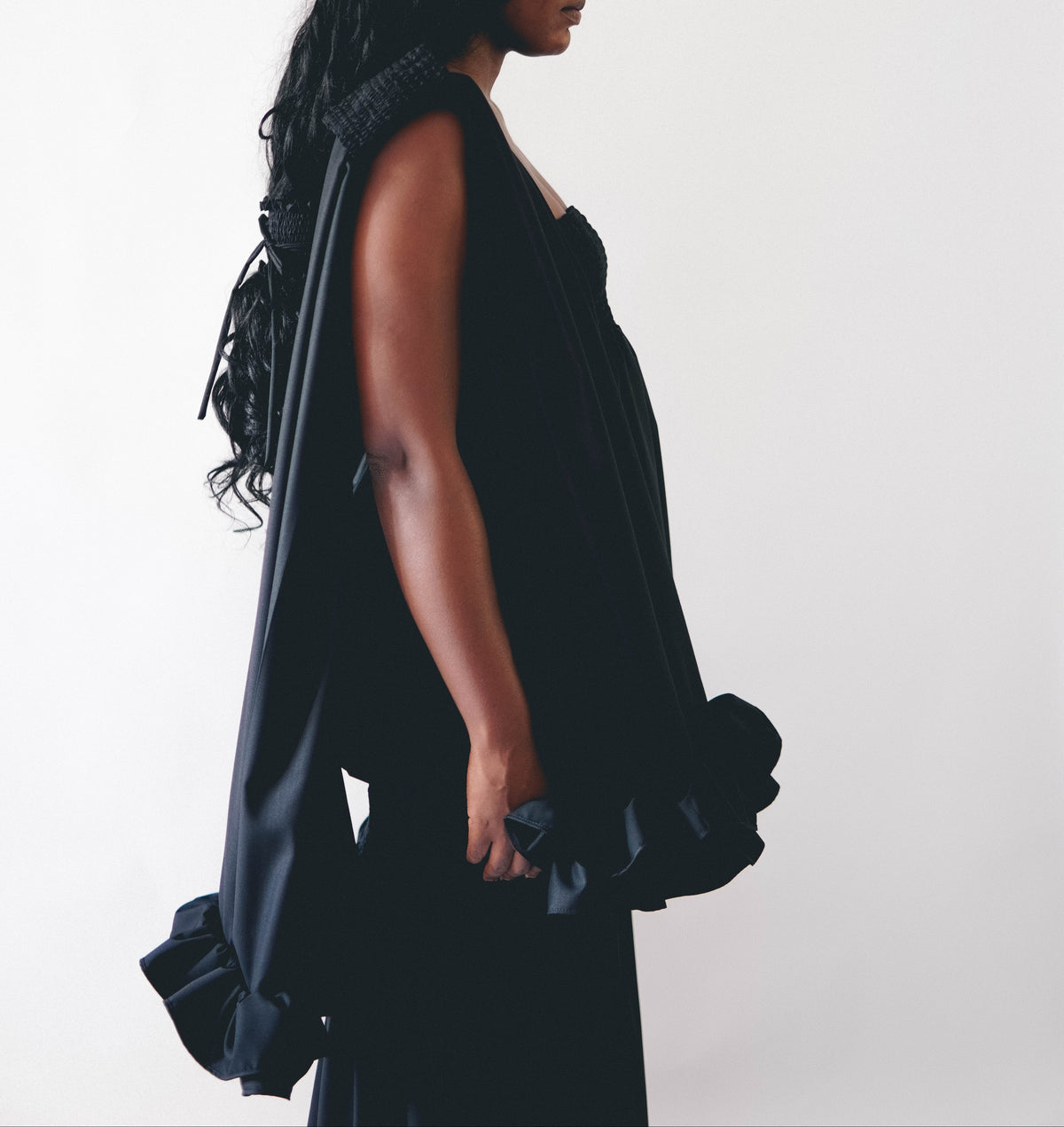BLACK STOLE